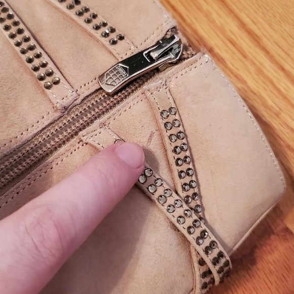 Vince Camuto Alco Bamboo Suede Dress Booties - Picture 11 of 16